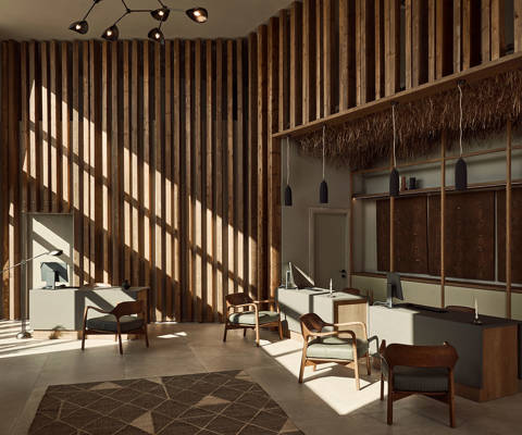 Zelia Resort Halkidiki Lobby sitting area
