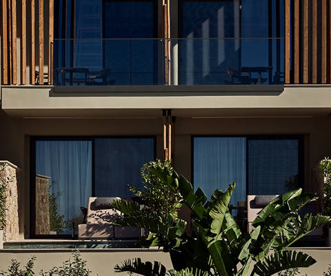 Zelia Resort Halkidiki room exterior view
