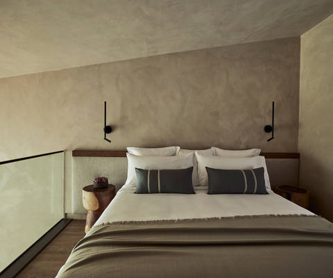 Zelia Resort Halkidiki Panorama Suites Sea View double bed
