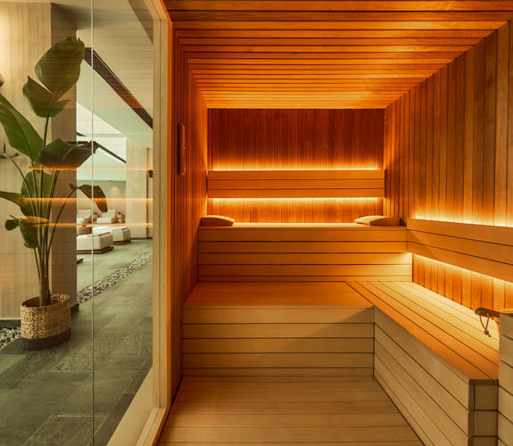 Zelia Resort Halkidiki Spa sauna room

